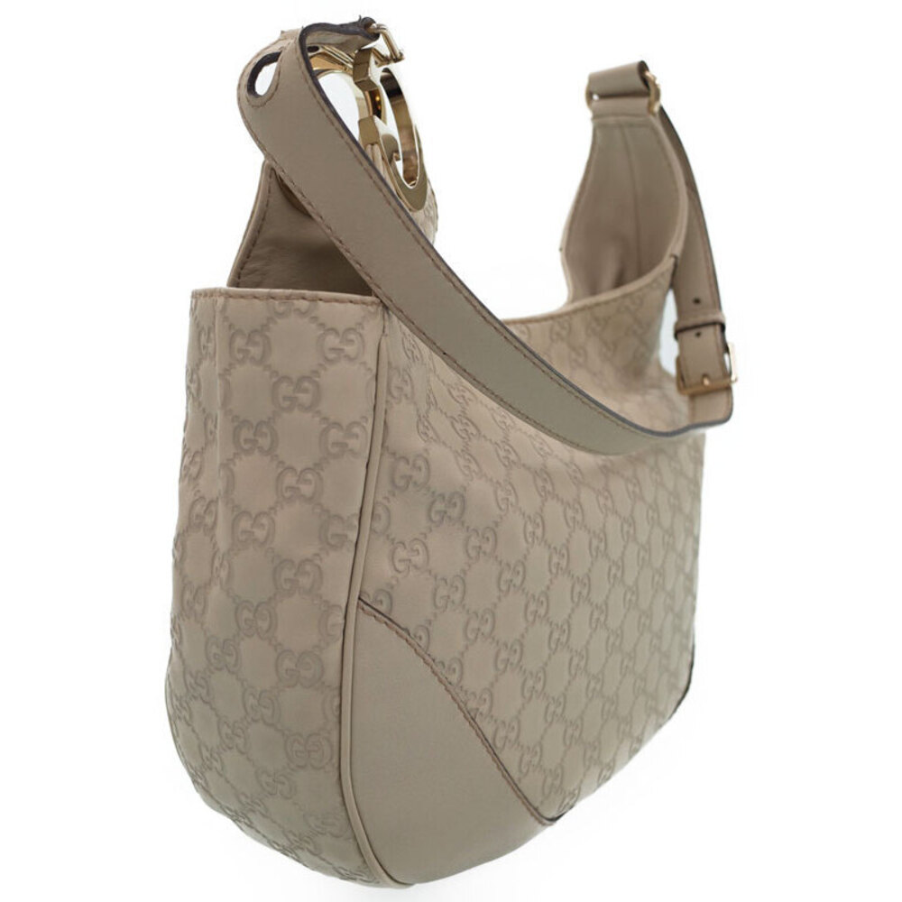 Gucci Charlotte White ssima tote leather beige